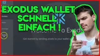 How to set up an EXODUS wallet FAST & EASY!
