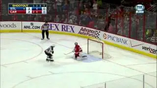 Shootout. St. Louis Blues @ Carolina Hurricanes Jan 30 2015 NHL