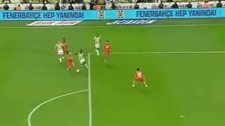 GOOOLLL ROSSİ ÇOK GÜZEL BİR DOKUNUŞ KÖŞEYE HARİKA GOL SKOR 1-0 FENERBAHÇE 1-0 ALANYASPOR