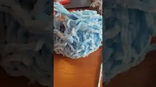 очередные сюрпризы плюшевой пряжи
