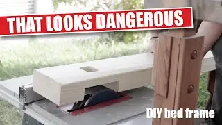 My DIY bed frame is getting smooth and beautiful.