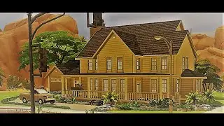 American Country House | Build | The Sims 4 | NO CC