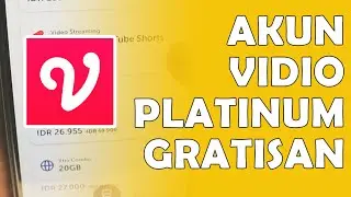 Cara mendapatkan akun VIDIO platinum gratis dan legal❗❗❗