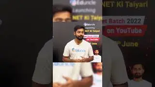 Launching CSIR NET ki Taiyari | Target Batch 2022 | Online Class on YouTube 