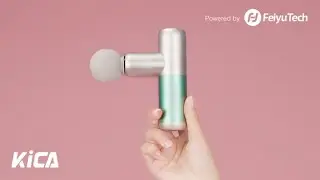 Kica, the Palm-Sized Massage Gun Made for Everyone. $79