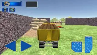 Cargo Truck Driving