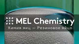 Эксперимент «Резиновое яйцо» из набора «Химия яиц»