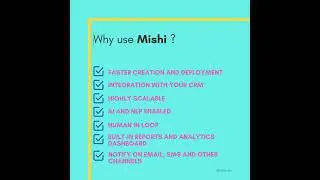 mishi for marketing and sales
