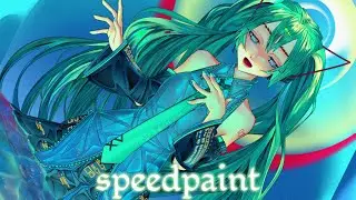 Hatsune Miku 🌙 Speedpaint