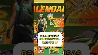 TODAS ESTAS COSAS ESTAN POR EL ANIVERSARIO DE FREE FIRE 🤯 #FreeFire #freefirebooyah #gaming