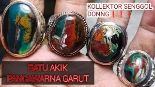 Batu Akik Pancawarna Garut Merah Cabe Top Bosku Senggol Dong ❗❗❗
