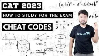 CAT 2023 - Learning Cheat codes