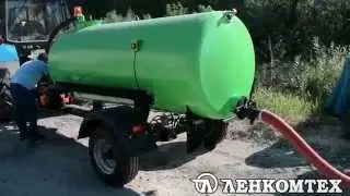 Vacuum Slurry Tanker LKT-4V for tractor