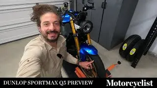 Dunlop Sportmax Q5 Motorcycle Tire Preview