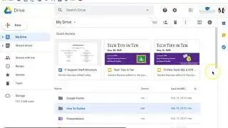 Drive: List and Grid View