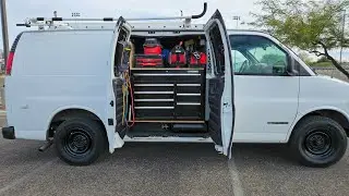 Maintenance tech van setup. #maintenancetech #apartmentmaintenance #pepegomez