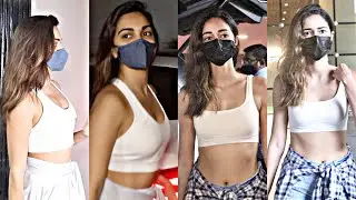 Kiara Advani And Ananya Pandey Snapped By Paparazzi