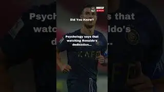 Get Inspired by Ronaldo's Dedication! ⚽💪 #ronaldo #cristianoronaldo #shorts #short #facts #mindtap