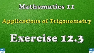 Exercise 12.3 || Chapter 12 || Mathematics 11