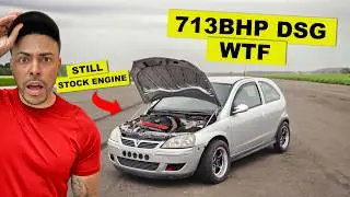 713BHP CORSA ON A STOCK ENGINE! - WILL IT SURVIVE?!