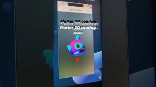Flutter 3D coming soon