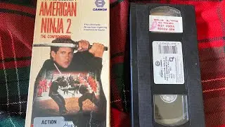 Opening To American Ninja 2: The Confrontation 1987 VHS
