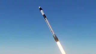 Falcon9 and CrewDragon Animation (Blender)