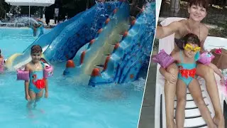 Крым. Алушта. Аквапарк Миндальная роща. Июль 2021г.