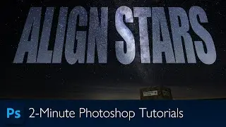 How To Align Stars in Photoshop Manually | Photoshop Tutorial