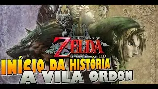 Começando a Hitória de Zelda Twilight Princess - Conseguindo a espada de madeira! [DETONADO 4K]