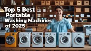 Top 5 Best Portable Washing Machines of 2025 | Compact, Powerful & Travel-Friendly Picks!