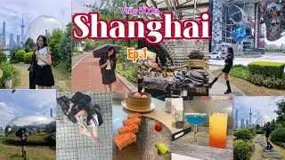Shanghai Vlog EP.1 🇨🇳:เดินทาง- Room Tour at Central Hotel - North Bund - Canton 8 I Iris Patcha 🐰👑💕