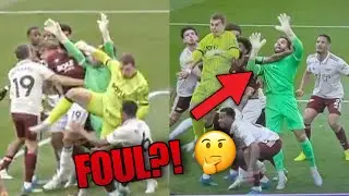 WEST HAM LAST-MINUTE GOAL DISALLOWED VS ARSENAL 😳