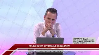 TV REPLIKA 31.08.2023. - KOLIKO KOŠTA OPREMANJE ŠKOLARACA?