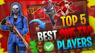TOP 5 Tamil Nadu Onetap King In Free Fire || YELLOVE Gaming