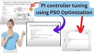 PSO Optimization application to  PI controller tuning