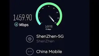 China Broadband Fibre 1Gbps Speedtest by Ookla