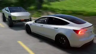 The Most Terrible Traffic Car Crashes #1 - BeamNG Drive
