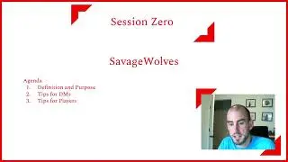 Let's Talk About Session Zero