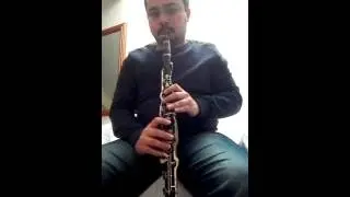Klarnet Dersleri - 1.Mi kürdi çarptırma etüdü