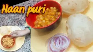 Naan puri recipe.