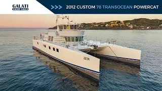 SOLD: Walkthrough Story: 2012 78' TransOcean Powercat 
