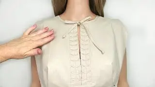 ❤️⭐5 Easy Steps to Make Perfect Placket Quickly and Easily/ Placket Sewing Tutorial