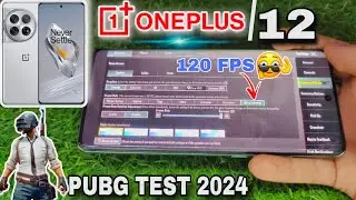 ONEPLUS 12 PUBG TEST 🔥 || SNAPDRAGON 8 GEN 3 || 120 FPS 😯 