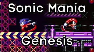 Sonic Mania but on the Sega Genesis! - Sonic Mania Mods