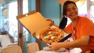Surprise Pizza  burger and cake from Ms Sarah Tai Thai | Birthday @50 April 2024