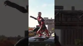 Spider-Man Transformation: Slowed #shorts #spiderman #transformation #tomholland  #peterparker