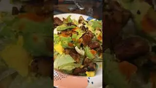 A grub has to grub #grub #rust #food #foodlover #gaming #rustclips #chicken #salad #egg #avocado