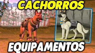 EQUIPAMENTOS DOS CACHORROS DA NOVA ATUALIZAÇÃO - Last Day On Earth