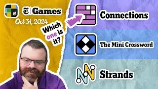 NYT Connections, Mini Crossword, and Strands | Oct 31, 2024